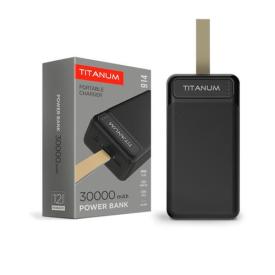 TITANUM Power bank 30000mAh  TPB-914 Black