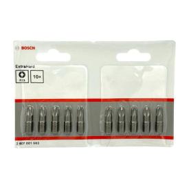 BOSCH Біта магнітна PZ3 25мм. (10шт.) 2607001563