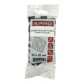 APRO Площадка для кабельных стяжек 20*20мм ЧЕРНАЯ (пач 50шт.) PH-2020B