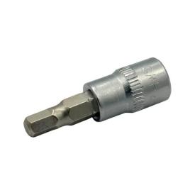 YATO Головка торцева Cr-V 1/4 HEX M5 L=37мм. YT-04372