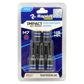 RAPIDE IMPACT Насадка торцева М7*48мм. 1/4 (уп./5шт.) RAHФ-00003796