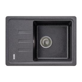 ZERIX ZS-6243S-13 Мийка гранітна 620*435мм. (графтова)