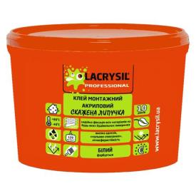 LACRYSIL Клей універсальний СКАЖЕНА ЛИПУЧКА (білий) 6кг.