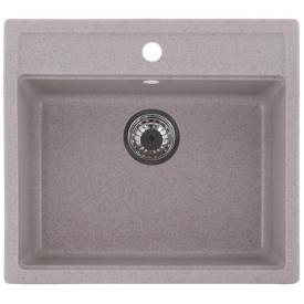 ZERIX ZS-5751S-07 Мойка гранитная 570*510мм (мраморная)