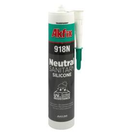 AKFIX 918N NEUTRAL Силіконовий нейтральний герметик 280мл. (прозорий)