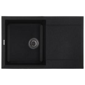 ZERIX ZS-7950S-13 Мийка гранітна 790*500мм. (графітова)