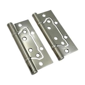 KEDR Завіса дверна FLUSH 100*63*2,0mm-SN (сатин) (2шт.)
