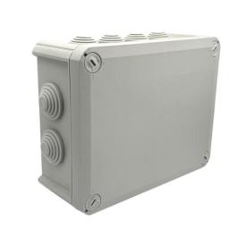 NEOMAX Распределительная коробка наружная IP66 190*150*75мм. Серая (без клемм) NX1047