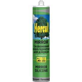 HERCUL MIRROR Нейтральний силіконовий клей-герметик для дзеркал 280мл./340г.