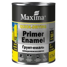 Maxima Грунт-емаль швидковисихаюча 0,75кг. ЗЕЛЕНА