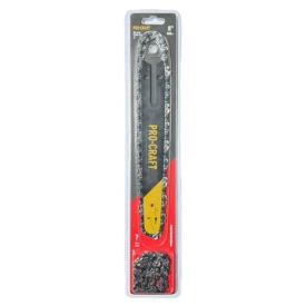 PROCRAFT Комплект шины S8 Universal 8/20см. для акум. пилы (2 цепи и 1 шина)
