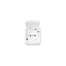 BYLECTRICA ПРАЛЕСКА Розетка 1-я наружная б/з IP54 PA16-296