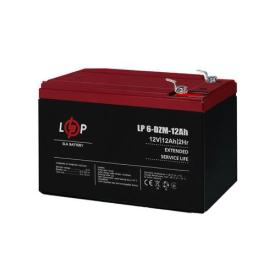 LogicPower Акумулятор свинцево-кислотний тяговий під болт M5 AGM LP 6-DZM-12 Ah 9172