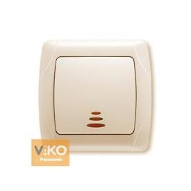 VIKO CARMEN Вимикач внутрішній 1-й з підсвіткой (кремовий) 90562019