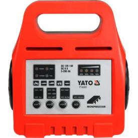 YATO Зарядний пристрій 6-12V, 8A, 5-200Ah YT-8301
