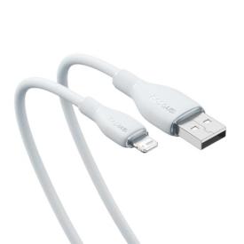 Baseus Кабель Pudding Series Fast Charging Data Cable USB to iP 2.4A 2.0m. White P10355700221-01