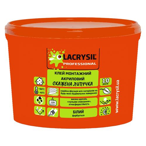 LACRYSIL Клей универсальный БЕЗУМНАЯ ЛИПУЧКА (белый) 3кг.