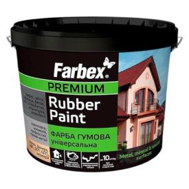 Farbex Rubber Paint Фарба гумова універсальна 1,2кг. СВІТЛО-ЗЕЛЕНА (RAL6018)