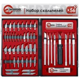 INTERTOOL Набор скальпелей (56ед.) HT-0530
