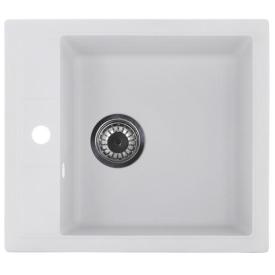 ZERIX ZS-4651S-01 Мойка гранитная 460*515мм. (белая)