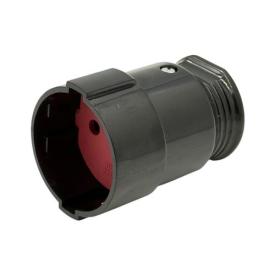 RightHausen Штепсельне гніздо б/з 16A (чорне) HN-022042