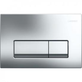 GEBERIT DELTA50 змивна клавіша, пластик, хром глянц. 115.119.21.1