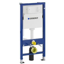 GEBERIT DUOFIX Basic монтажний елемент для підвісного унітазу, 112 см, зі змивним бачком прихованого монтажу Delta 12 см, без кнопки, з траверсою 458.103.00.1