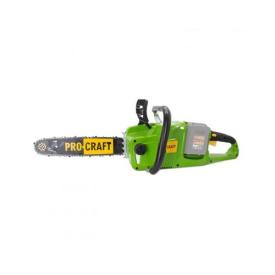 PROCRAFT Пила ланцюгова аккум. (з АКБ 2*4Ah та ЗП charger20/2 + Олива для ланцюга 1л) PCA40/2