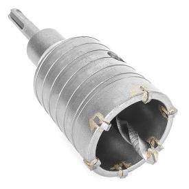 INTERTOOL Коронка по бетону 50мм + Перехідник SDS Plus 100мм SD-7050