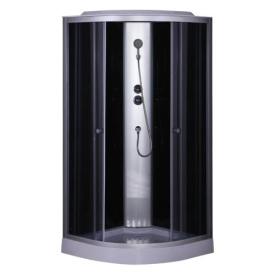MIXXUS STRONG SB02-90x90x215-GR SATIN Душовий бокс 90*90мм. (низький піддон) (MI6887)