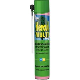 HERCUL MULTI Піна монтажна з багаторазовим клапаном 750мл./850г.