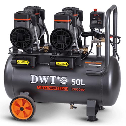DWT Безмасляний компресор 2600W 200 л/хв., 7 бар K26-50 OA-CU