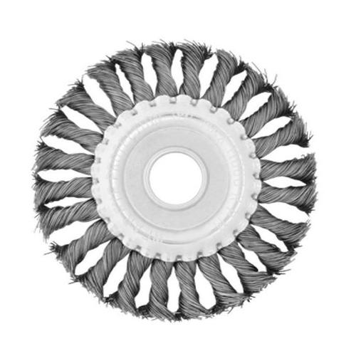 INTERTOOL Щетка кольцевая 180x22,2 мм (пучки витой проволоки) BT-7180