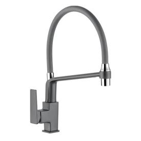 LEDEME LM4078U-12 Змішувач для кухні (графіт)