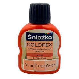 SNIEZKA COLOREX Универсальный пигментный концентрат 100 мл. №21 (оранжевый)