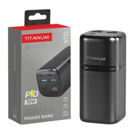 TITANUM TPB-WP33-B Power bank 20000mAh PD70W 70W Black