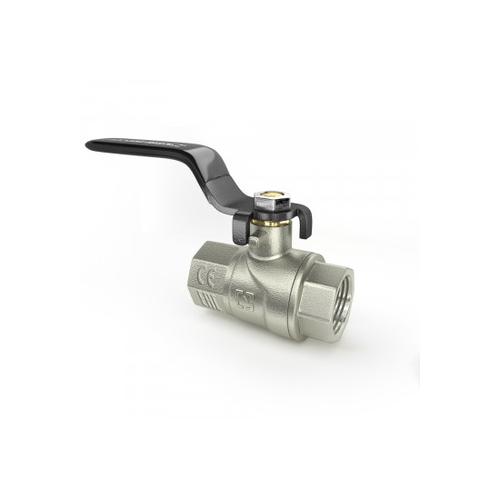Raftec BLACK Кран кульовий DN20 (3/4) В/В чорна ручка DRH2