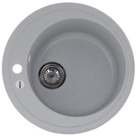 ZERIX ZS-510R-09 Мойка гранитная 510мм. (серая)