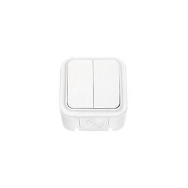 BYLECTRICA ПРАЛЕСКА Вимикач 2-й зовнішній IP54 A56-224