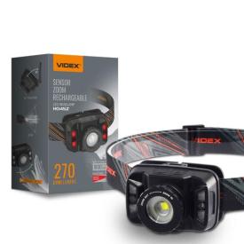 VIDEX Фонарь налобный 270Lm 5000K VLF-H045Z