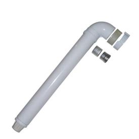 BAXI Труба коаксіальна в комплекті з кутом 90 для газ. котла конденсаційного CK-LN01