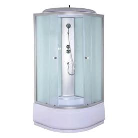 MIXXUS STRONG SB01-90x90x215-FB SATIN Душовий бокс 90*90мм. (високий піддон) (MI6884)