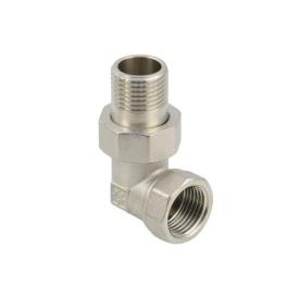 Raftec Американка-згін DN15 (1/2) кутова нікель AS01-U
