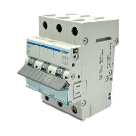 Hager Автоматичний вимикач 3P 4A «C» 6kA MCN304