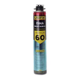 UNIFIX PREMIUM 60L Пена монтажная профессиональная всесезонная 750 мл. 951235