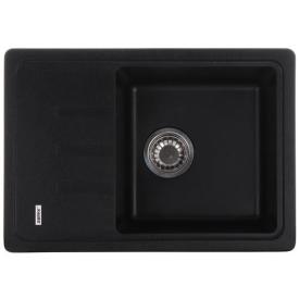 ZERIX ZS-6243S-03 Мойка гранитная 620*435мм. (черная)