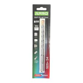 APRO PRO SERIES Бур по бетону SDS PLUS HQ S4 Ø8x160мм 815153