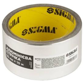 SIGMA Алюмінієва клейка стрічка 50мм*10м 8429531