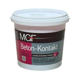 MGF BETON CONTACT Грунтовка адгезионная (бетонконтакт) для гладких и плотных оснований 1,4 кг.