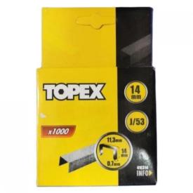 TOPEX Скоба для степлера 14мм.1000шт. 41E314